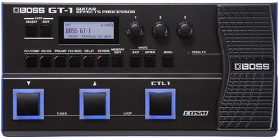 立昇樂器 BOSS GT-1 電吉他 綜合效果器 贈送原廠變壓器 GT1
