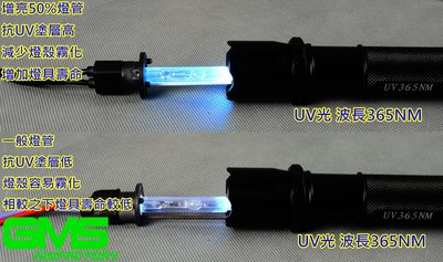 GMS-HID UV 加亮 增亮 高亮度 燈管 燈泡 H1 H11 D2 4500K 6000K 8000K 02