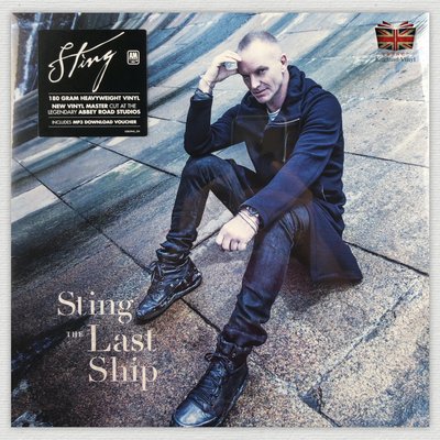 [英倫黑膠唱片Vinyl LP] 史汀 / 最後方舟  Sting / The Last Ship