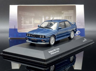 【M.A.S.H】[現貨特價] Solido 1/43 BMW Alpina B6 3.5S (E30) Blue
