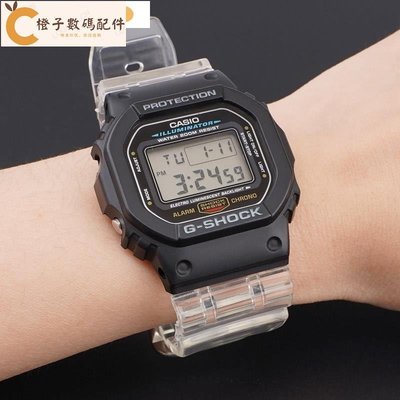 卡西歐 G-Shock DW-5610 DW5600 運動錶帶錶帶 GW-B5600 DW-5000 GLX-5600[橙子數碼配件]