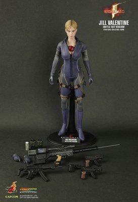 金錢貓雜貨 全新 HOT TOYS 惡靈古堡 吉兒 JILL Valentine 戰鬥服版