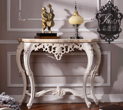 歐式 法式羅馬異國雕刻古典優雅 玄關桌 茶几桌 擺式桌 置物桌 化妝台 梳妝台 美髮桌