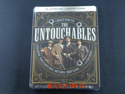 中陽 鐵面無私 UHD 35周年單碟鐵盒版 The Untouchables