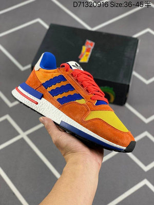 真爆 Dragon Ball Z x Adidas ZX 500 RM Son Goku 龍珠聯名悟空