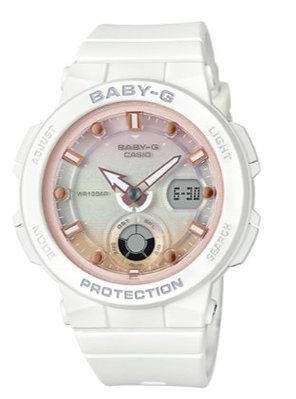 【萬錶行】CASIO BABY-G 海洋風格運動腕錶 BGA-250-7A2