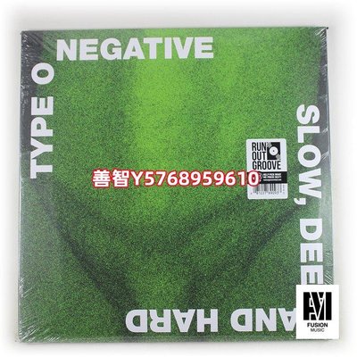 現貨黑綠膠Type O Negative Slow Deep And Hard哥特黑膠2LP全新 唱片 黑膠 LP【善智】