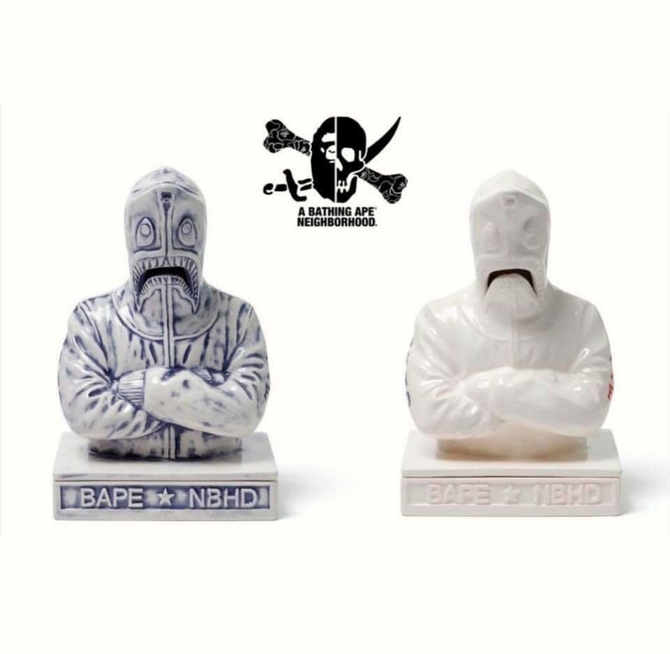 Bape x NBHD NEIGHBORHOOD 聯名SHARK Attack INCENSE