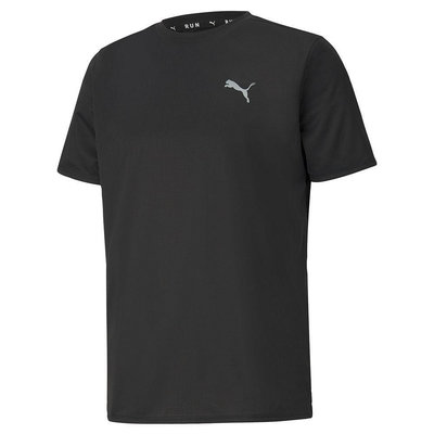 PUMA 男款黑色慢跑系列 Fav短袖T恤 52020801
