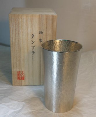 OSAKA SUZUKI~日本製造~TS4~大阪錫器~25-3-1~錫杯~520ml~特大~錫製品~超取免運~