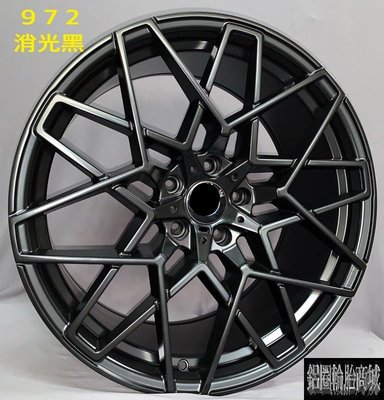 【CS-5823】全新鋁圈 類 M POWER M8 20吋 5孔120 消光黑 BMW 專用 PK