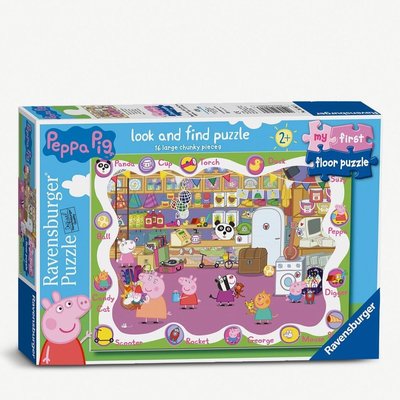 英國 PEPPA PIG Ravensburger My First Floor Puzzle 拼圖（預購）