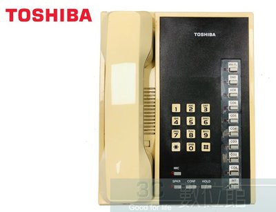 【6小時出貨】TOSHIBA 日本東芝總機電話 DKT3201C 類比式話機 | 福利品出清 | 保固3個月 | 日本製