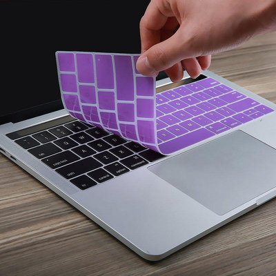 【現貨精選】現貨鍵盤膜 新款MacBook Pro 13 15吋 2018 蘋果筆電 鍵盤套 Touch Ba~爆款-規格不用 價格不同