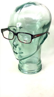 【本閣】LEVIS LS96012 美式光學眼鏡方框 玳瑁漸層雙色復古膠框手工眼鏡造型厚男女 大頭大臉舒適 角矢甚治郎款