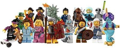 (JEFF) LEGO 2012年 8827 Minifigures 第六代 第6代 抽抽樂 人偶包 一套16款