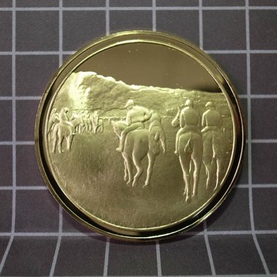 法國精鑄鍍金版藝術畫系列（五）紀念章 獎章