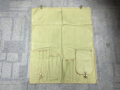 老物 國共內戰時期 中國人民解放軍 軍用 厚磅帆布工具袋 工具包