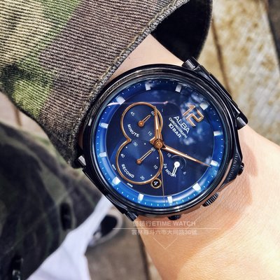ALBA 雅柏雅痞時尚計時限量腕錶VD53-X321SD/AT3E21X1公司貨