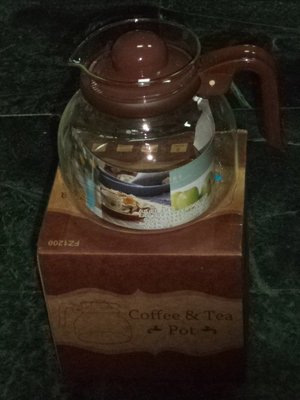 耐熱玻璃壺~適用瓦斯爐&amp;電爐&amp;微波爐.....可泡茶.咖啡.花茶.養生茶......全新未使用