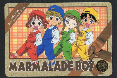 《CardTube卡族》(060930) 103 日本原裝橘子醬男孩 PP萬變卡∼ 1995年遊戲普卡