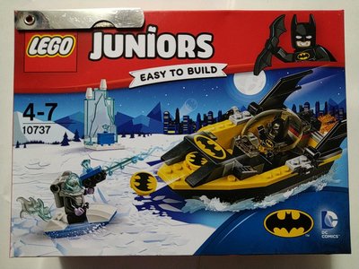 全新未拆封~有現貨 LEGO 樂高 10737 蝙蝠俠 vs 急凍人 JONIORS系列 台樂公司貨 BATMAN