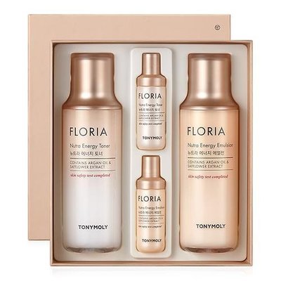 【TONYMOLY】新款Floria水漾保濕化妝水乳液組合／韓國官網直購。特價1050╭☆WaWa韓國美妝代購☆╮