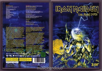鐵娘子 Iron Maiden - Live After Death (2DVD)