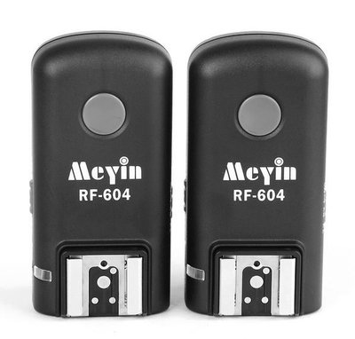 呈現攝影-Meyin 領藝 RF-604 無線閃燈觸發器 收發一體 Nikon 閃光燈 引閃器 RF-602 NCC認證