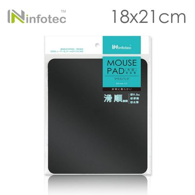 小白的生活工場*Ninfotec (INF-MA-101 TM)布面滑鼠墊 18x21cm