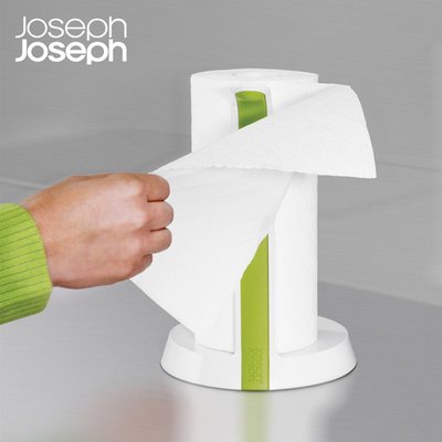 英國joseph joseph廚房紙巾收納架卷紙座家用置物架紙巾軸通用