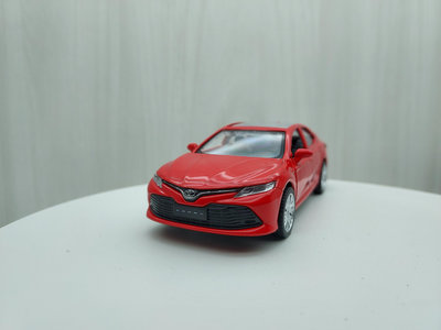 全新盒裝~1:43~豐田TOYOTA CAMRY 合金模型玩具車 紅色