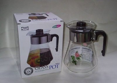(玫瑰Rose984019賣場)台灣製~亞美 冷熱兩用 玻璃壺(水壺)2000CC~可當泡茶壺.冷水壺(耐熱150度)