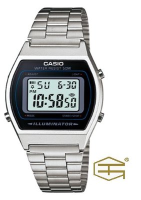 【天龜 】 CASIO 時尚復古 電子數位錶 B640WD-1A