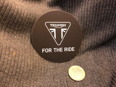 Triumph 原廠貼紙 / For the Ride
