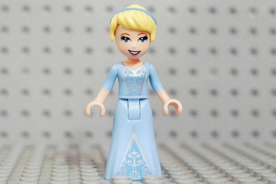 創客優品 【上新】LEGO 樂高 迪士尼公主系列 DP051 灰姑娘 便裝版  41154 41159 LG1462