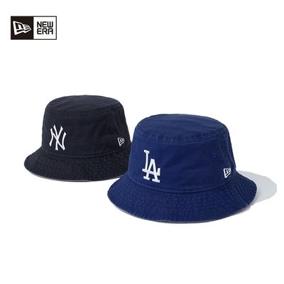 95折免運上新New Era紐亦華春夏新品MLB遮陽NY漁夫帽LA情侶盆帽子男女潮流
