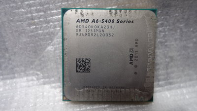 AMD A6-5400K  內建顯示晶片 ,, 3.6 GHz  / 2核心 /  FM2 (904,,無散熱風扇