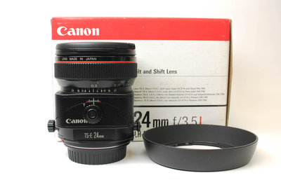 【高雄青蘋果3C】Canon TS-E 24mm f3.5L  移軸鏡 UL鏡 一代廣角移軸鏡頭 二手鏡頭 #83996