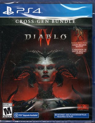 PS4遊戲 暗黑破壞神 4 Diablo IV 中文版【板橋魔力】