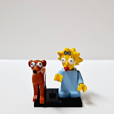 [ 三集 ] 積木 LEGO 樂高 71009 辛普森家庭 第2代 奶嘴 高約:4公分 含說明書 包裝袋 二手品 H8