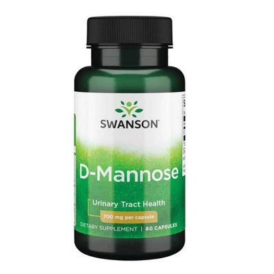【天然小舖】Swanson D-甘露糖膠囊 D-Mannose 700mg 60顆