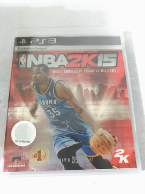 (兩件免運)(二手) PS3 NBA 2K15 中文版