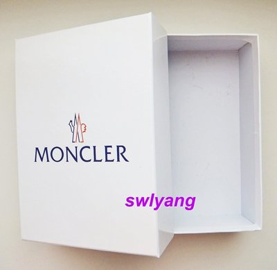 MONCLER 包裝紙袋 名牌精品紙袋 白色 配件