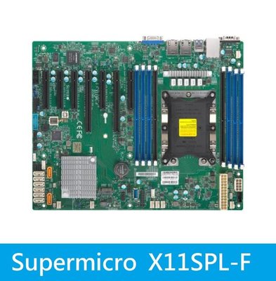 *現貨/附發票* SUPERMICRO 美超微單cpu主機板 MBD-X11SPL-F (LGA 3647)