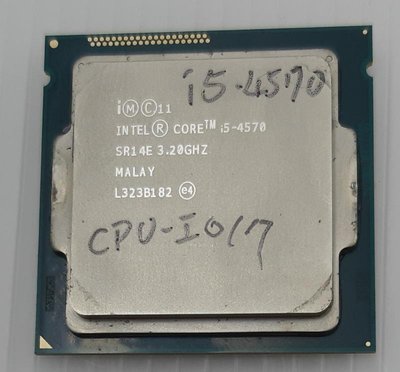 【冠丞3C】INTEL i5-4570 1150腳位 CPU 處理器 CPU-I125