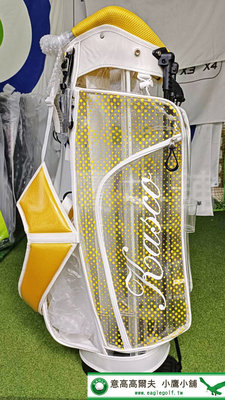 [小鷹小舖]Kasco Golf KST-RB004 佳思克 高爾夫桿袋 頂部握把設計 底部穩定 透明袋身 '23NEW