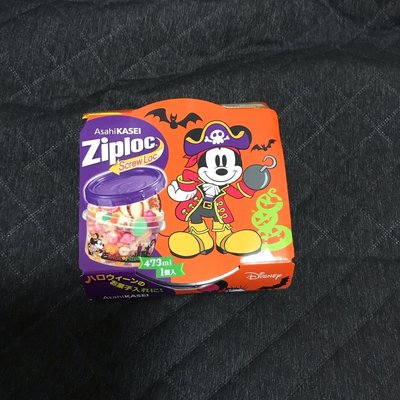 Daii Ziploc disney 迪士尼 保鮮盒 米奇 萬聖節 473ml 日本限定