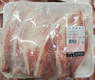 【小如的店】COSTCO好市多代購~台灣養殖鯛魚片(每盒約1.4kg) 284596