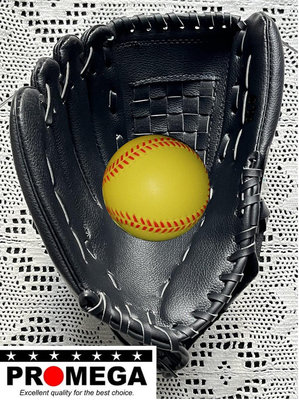 棒球手套 10.5吋 加厚仿皮PVC材質 左投用 反手手套(戴右手) 送樂樂棒球7公分